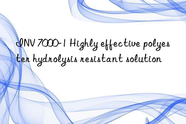 INV 7000-1 Highly effective polyester hydrolysis resistant solution