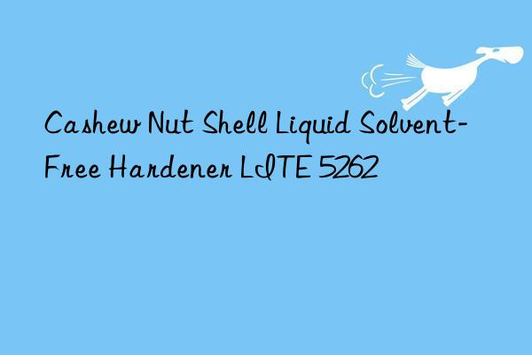 Cashew Nut Shell Liquid Solvent-Free Hardener LITE 5262