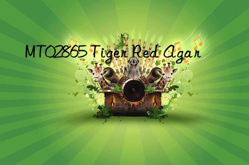 MT02865 Tiger Red Agar