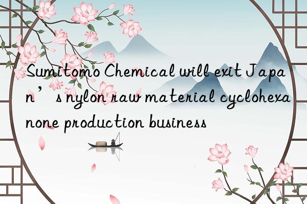 Sumitomo Chemical will exit Japan’s nylon raw material cyclohexanone production business