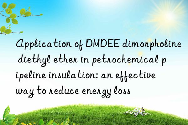 Application of DMDEE dimorpholine diethyl ether in petrochemical pipeline insulation: an effective way to reduce energy loss