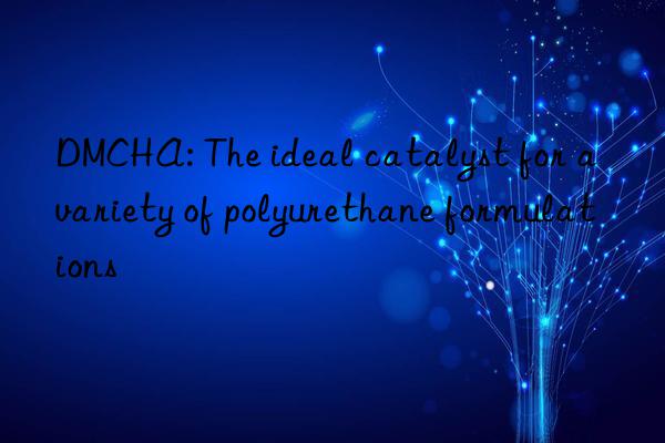 DMCHA: The ideal catalyst for a variety of polyurethane formulations