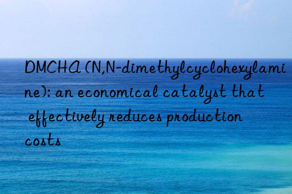 DMCHA (N,N-dimethylcyclohexylamine): an economical catalyst that effectively reduces production costs