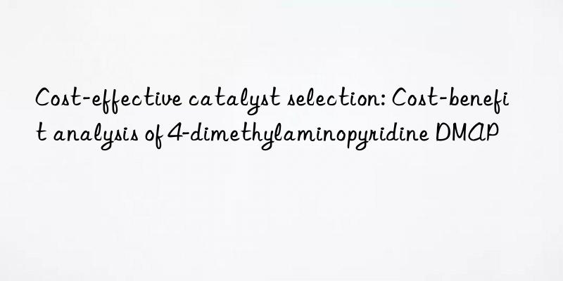 Cost-effective catalyst selection: Cost-benefit analysis of 4-dimethylaminopyridine DMAP