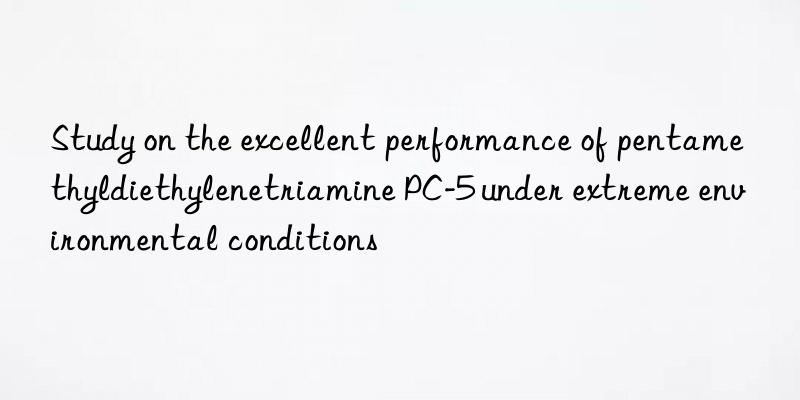 Study on the excellent performance of pentamethyldiethylenetriamine PC-5 under extreme environmental conditions