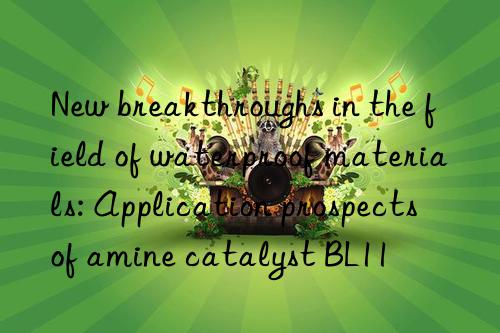 New breakthroughs in the field of waterproof materials: Application prospects of amine catalyst BL11