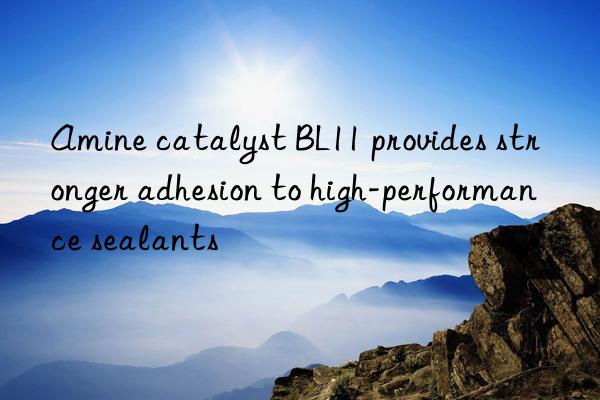 Amine catalyst BL11 provides stronger adhesion to high-performance sealants