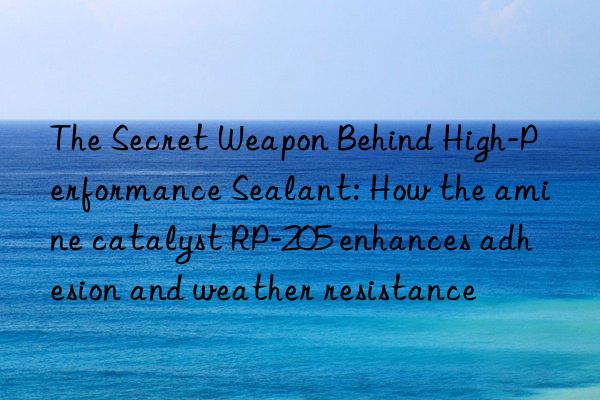 The Secret Weapon Behind High-Performance Sealant: How the amine catalyst RP-205 enhances adhesion and weather resistance