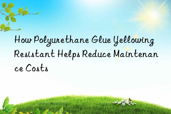 How Polyurethane Glue Yellowing Resistant Helps Reduce Maintenance Costs