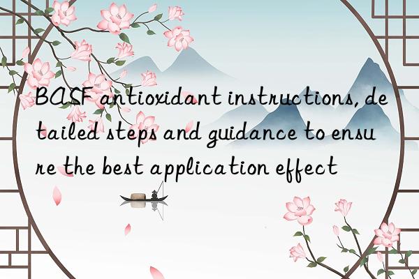 BASF antioxidant instructions, detailed steps and guidance to ensure the best application effect