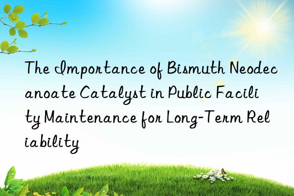 The Importance of Bismuth Neodecanoate Catalyst in Public Facility Maintenance for Long-Term Reliability