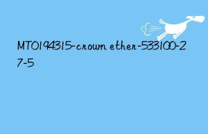 MT0194315-crown ether-533100-27-5