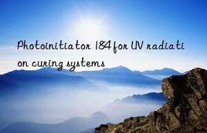 Photoinitiator 184 for UV radiation curing systems