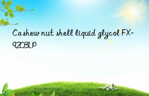 Cashew nut shell liquid glycol FX-9203LP