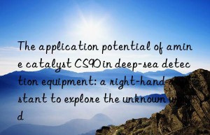 The application potential of amine catalyst CS90 in deep-sea detection equipment: a right-hand assistant to explore the unknown world