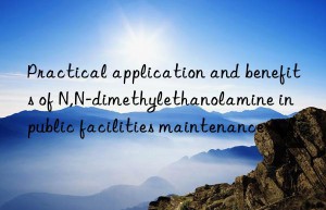 Practical application and benefits of N,N-dimethylethanolamine in public facilities maintenance