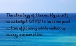 The strategy of thermally sensitive catalyst SA102 to improve production efficiency while reducing energy consumption