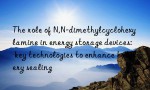 The role of N,N-dimethylcyclohexylamine in energy storage devices: key technologies to enhance battery sealing