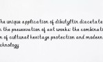 The unique application of dibutyltin diacetate in the preservation of art works: the combination of cultural heritage protection and modern technology