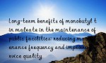 Long-term benefits of monobutyl tin maleate in the maintenance of public facilities: reducing maintenance frequency and improving service quality