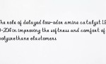 The role of delayed low-odor amine catalyst LED-204 in improving the softness and comfort of polyurethane elastomers