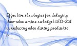 Effective strategies for delaying low-odor amine catalyst LED-204 in reducing odor during production