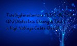 Triethylenediamine TEDA IEC 60502-2 Dielectric Strength Test in High Voltage Cable Sheath