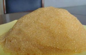 ion exchange resin