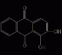 Rubicin structural formula