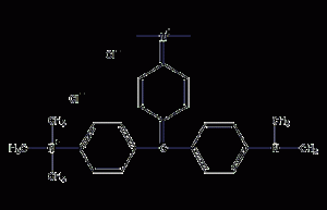 Methyl green structural formula