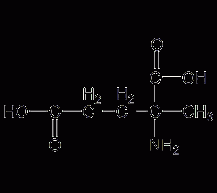 DL-2-methylglutamic acid structural formula