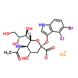 5-bromo-4-chloro-3-indolyl-α-D-N-acetylneuraminic acid sodium salt