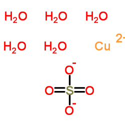 Anhydrous copper sulfate