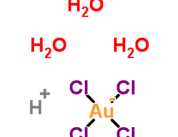 Chloroauric acid trihydrate