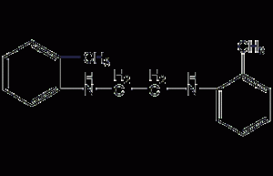 N,N'-di(o-tolyl)ethylenediamine structural formula