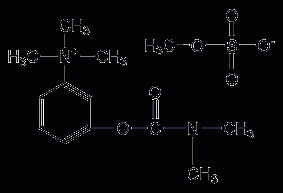 Neostigmine methyl sulfate structural formula