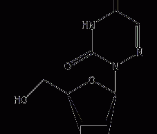 6-Azauridine Structural Formula