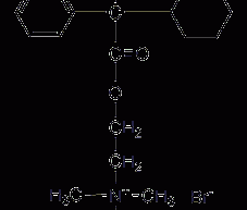 Orphenamide structural formula