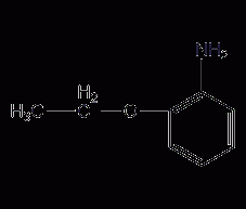 Structural formula of o-aminophenylene ether