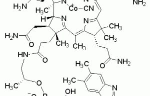 Vitamin B12 structural formula