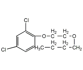 2,4-D-butyl ester structural formula