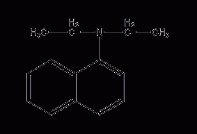 N,N-diethyl-1-naphthylamine structural formula