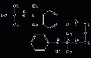 Benzethonium Chloride Structural Formula