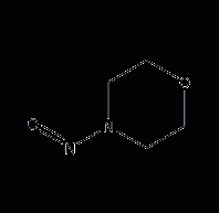 Nitrosomorpholine structural formula