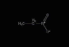 Nitroethane structural formula