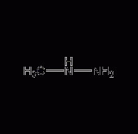 Methylhydrazine Structural Formula