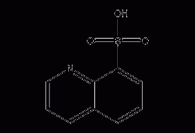 Quinoline-8-sulfonic acid structural formula