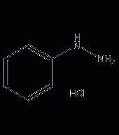 Phenylhydrazine Hydrochloride Structural Formula