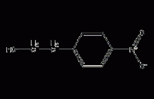 4-Nitrophenylethanol Structural Formula