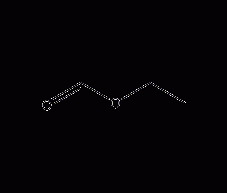 Ethyl formate structural formula